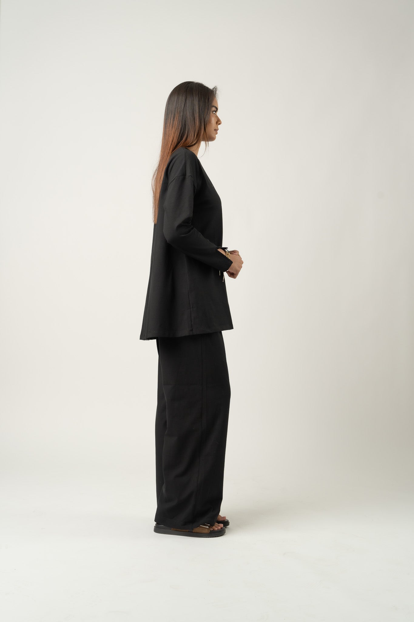 Oversize T-Shirt Schwarz