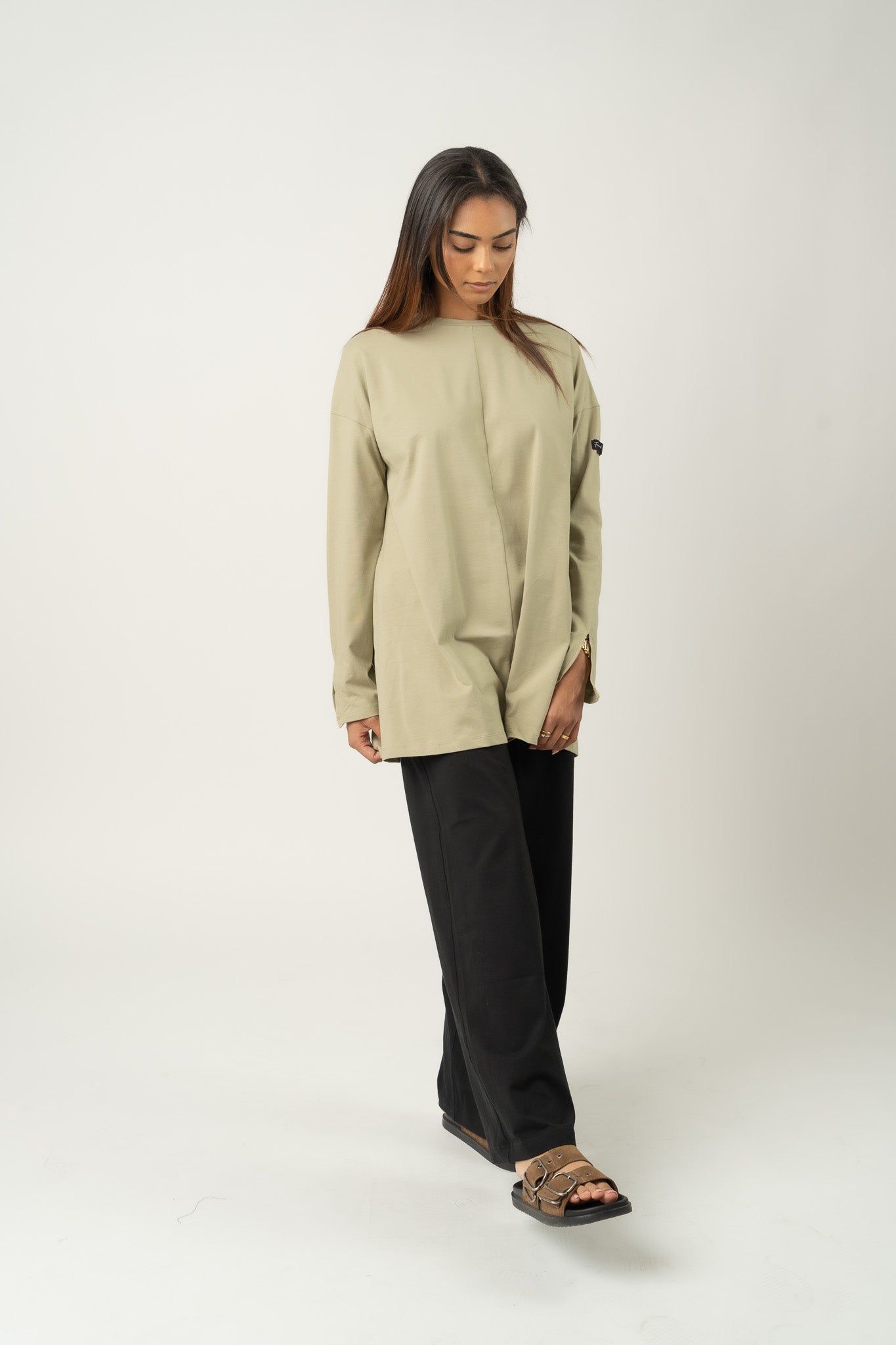 T-shirt oversize Matcha