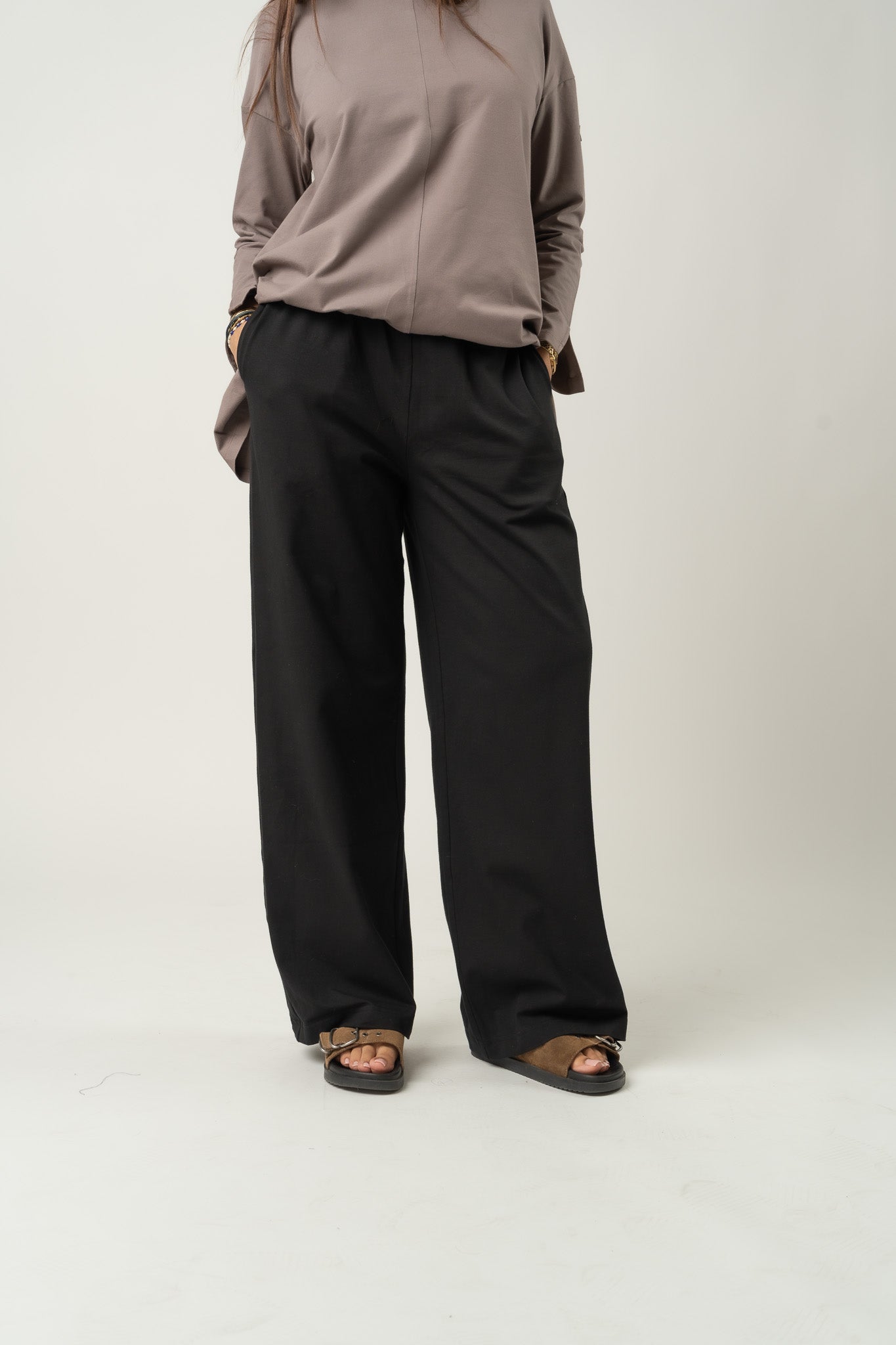 Bequeme Hose Schwarz