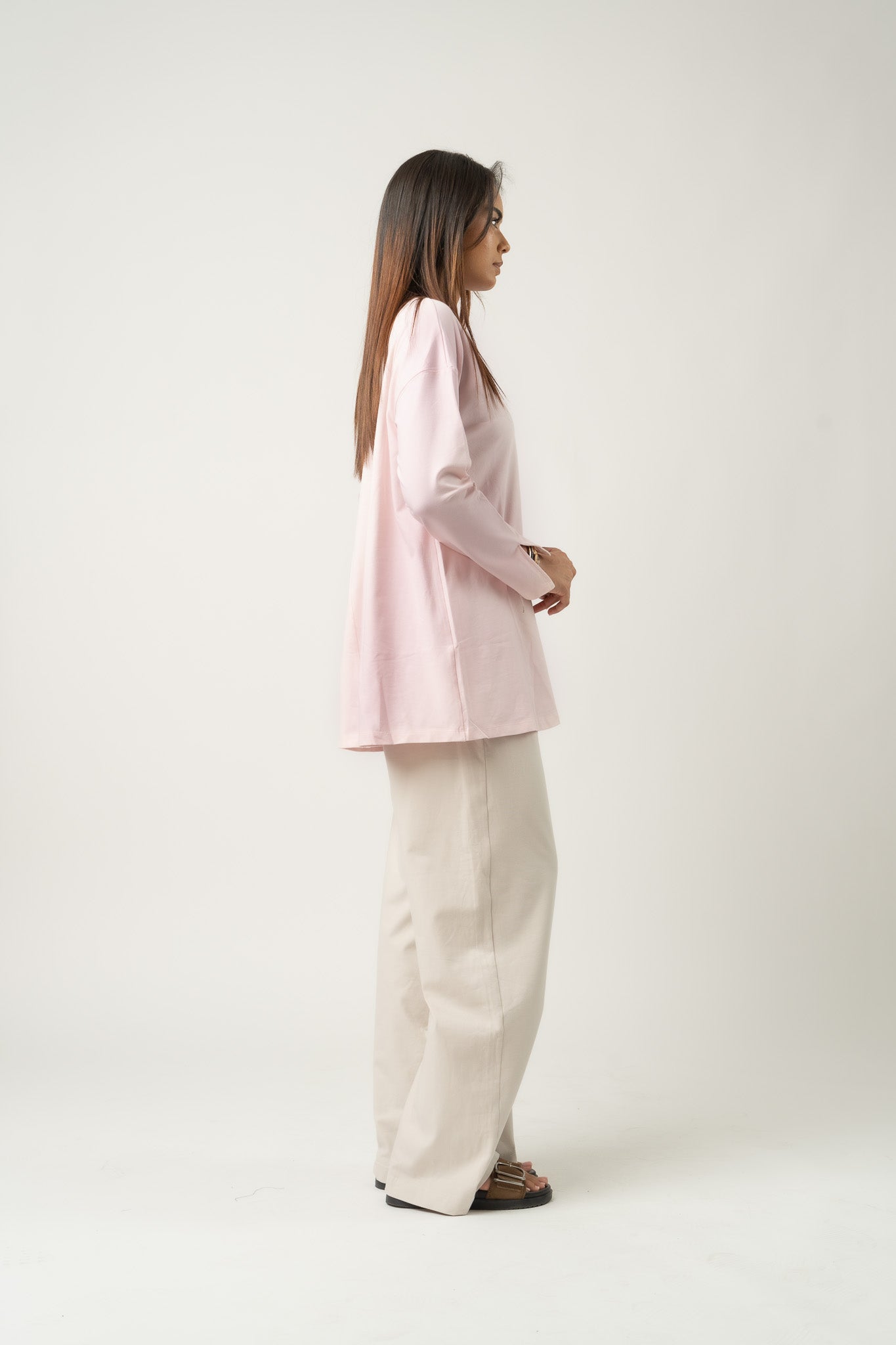 T-shirt oversize Blush