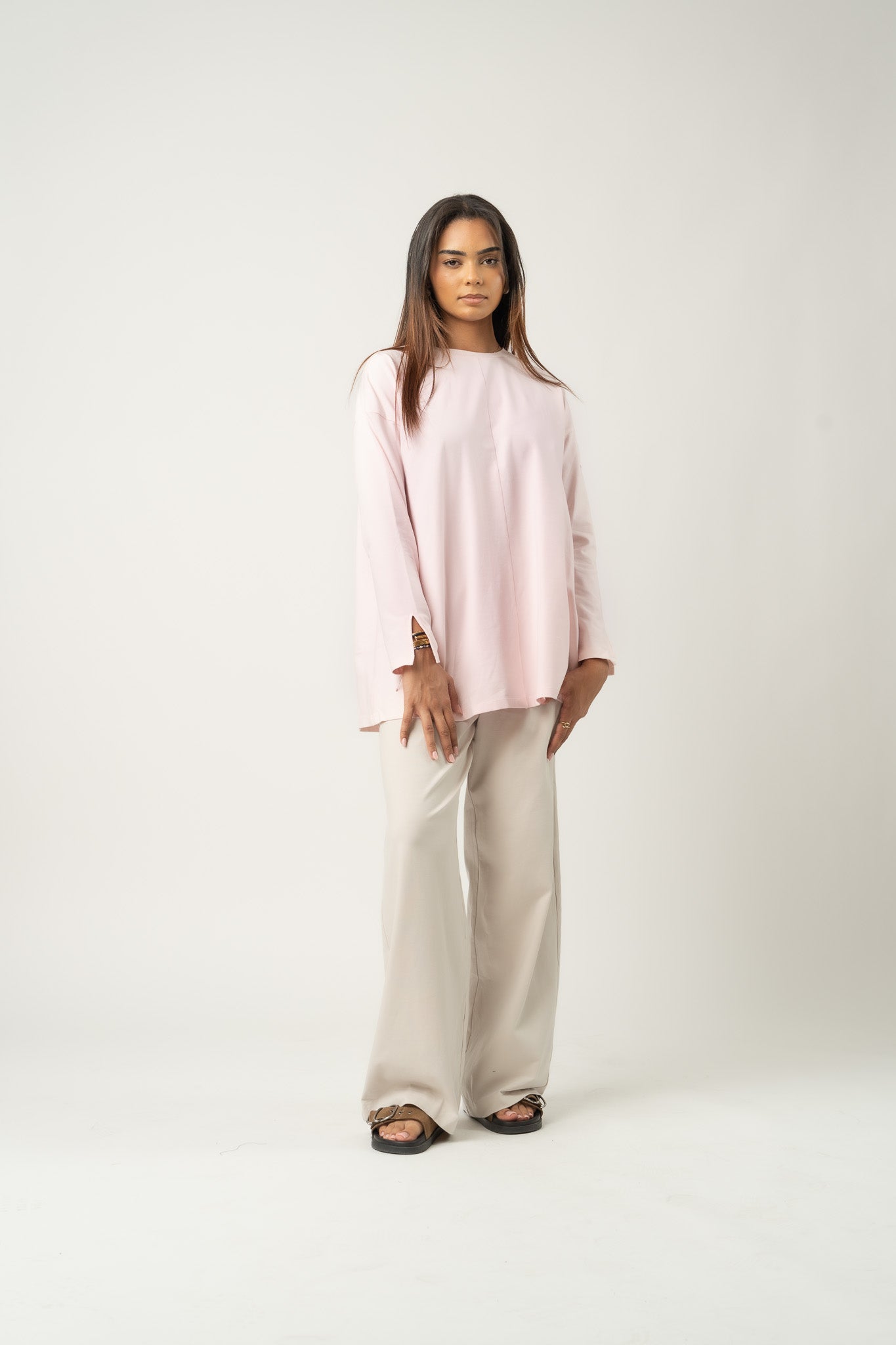 T-shirt oversize Blush
