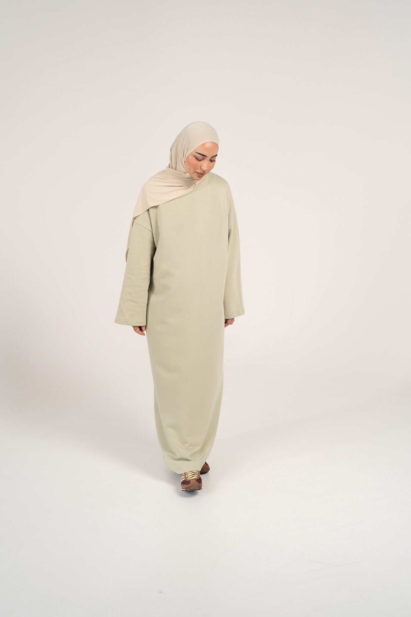 Kleid Essential Matcha