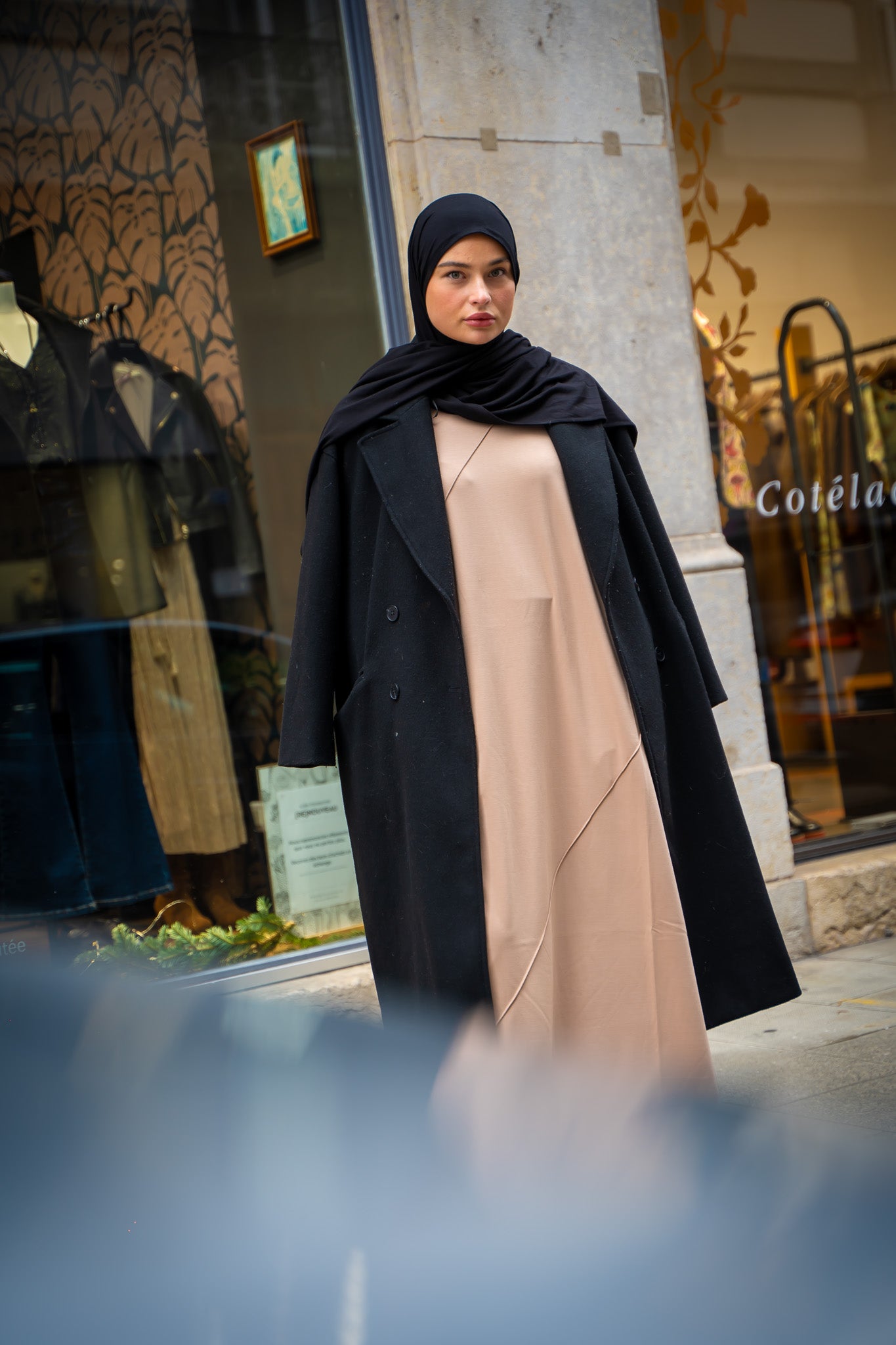 Kleid soft nude