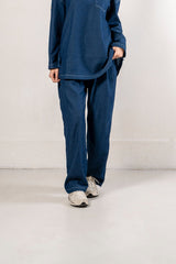 Weite Jeans aus Denim