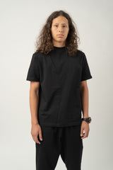 Basic T-Shirt Schwarz Herren