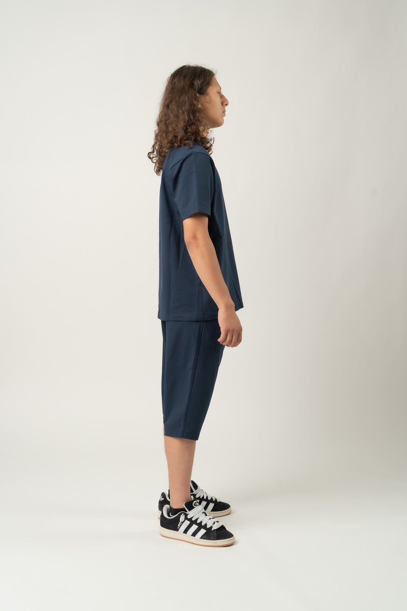 Herren-Shorts, marineblau, große Größen