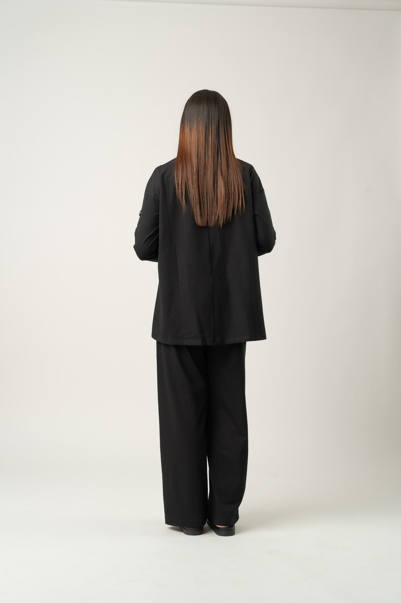 Oversize T-Shirt Schwarz