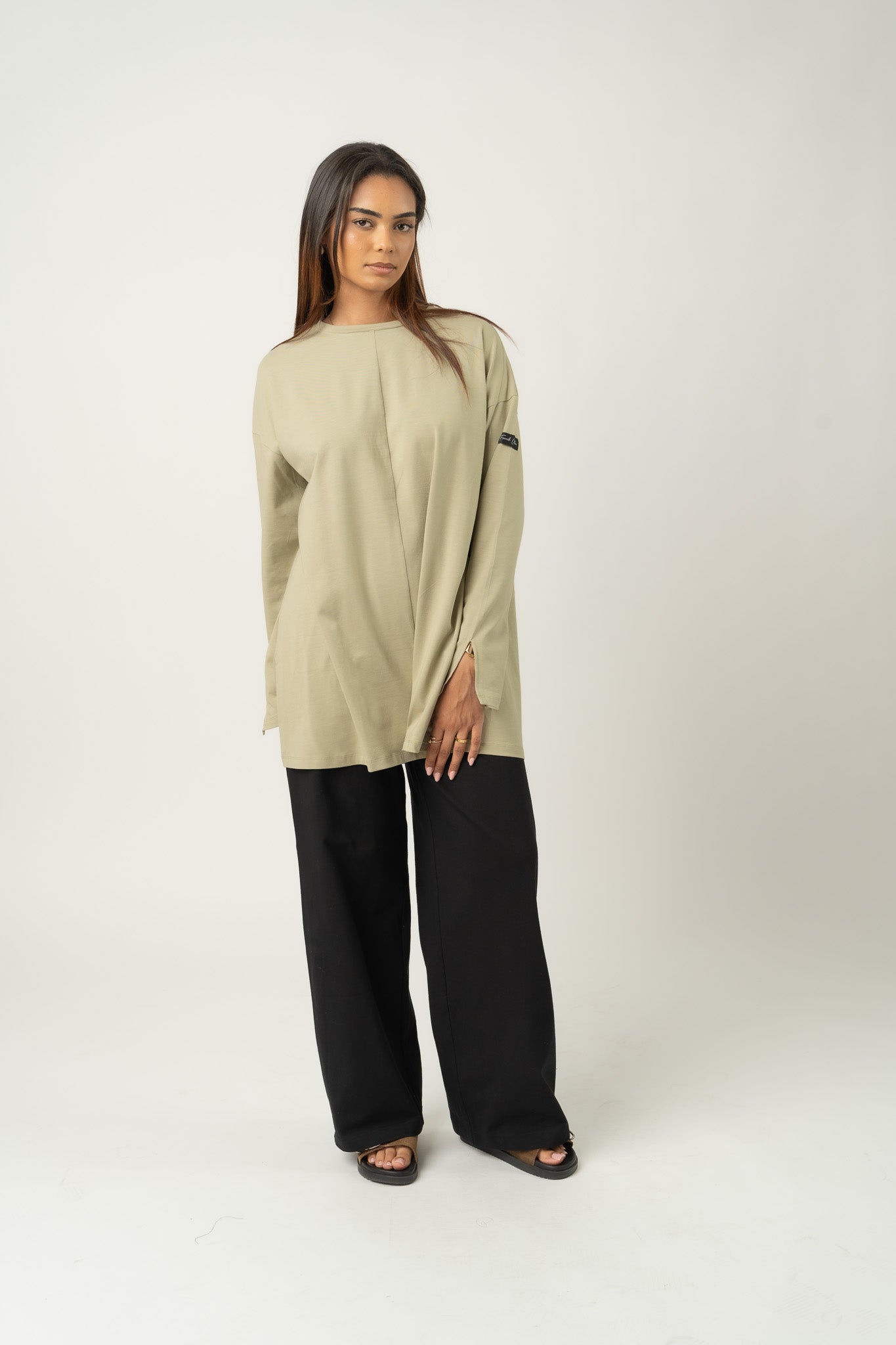 T-shirt oversize Matcha