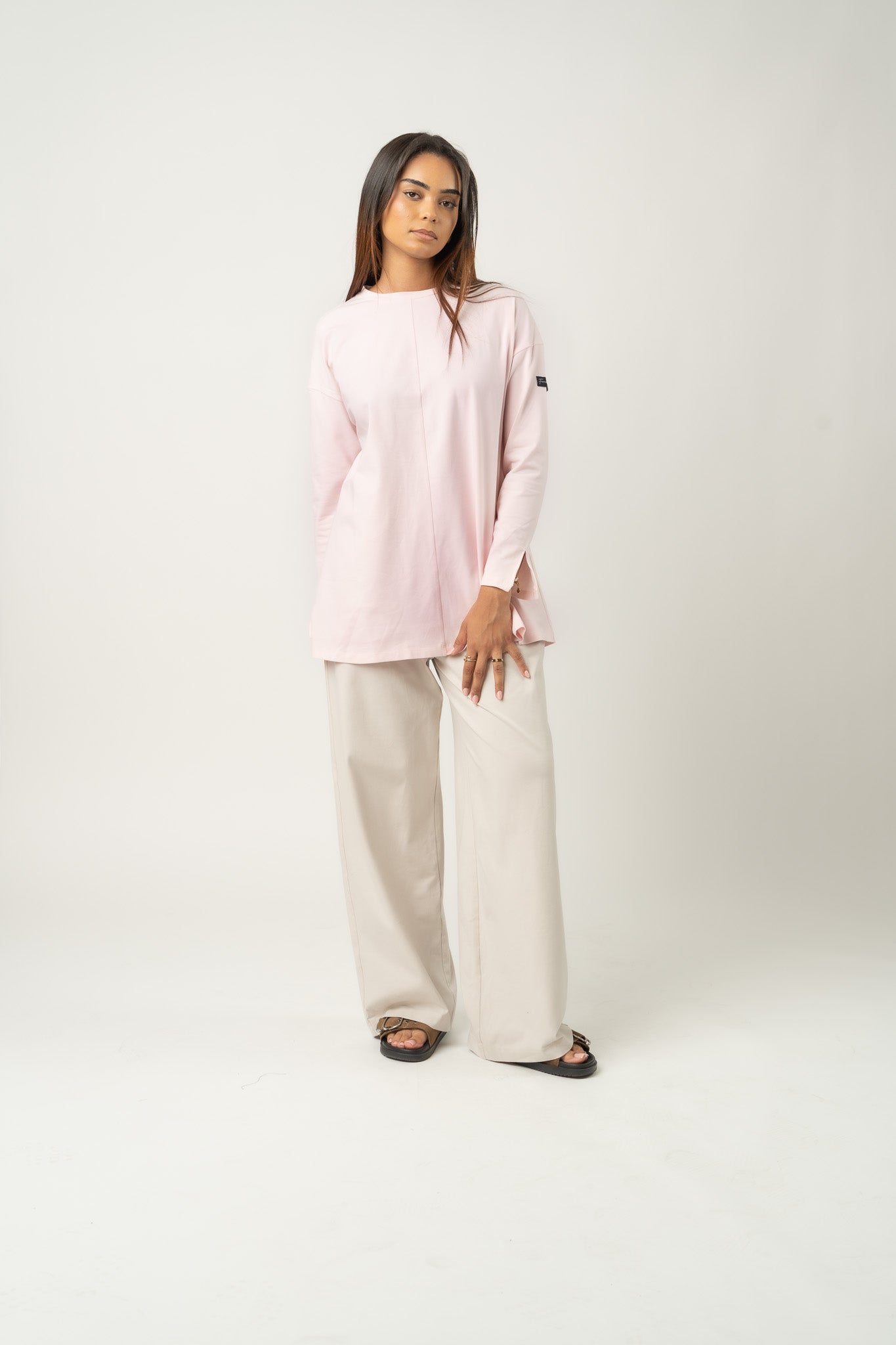T-shirt oversize Blush