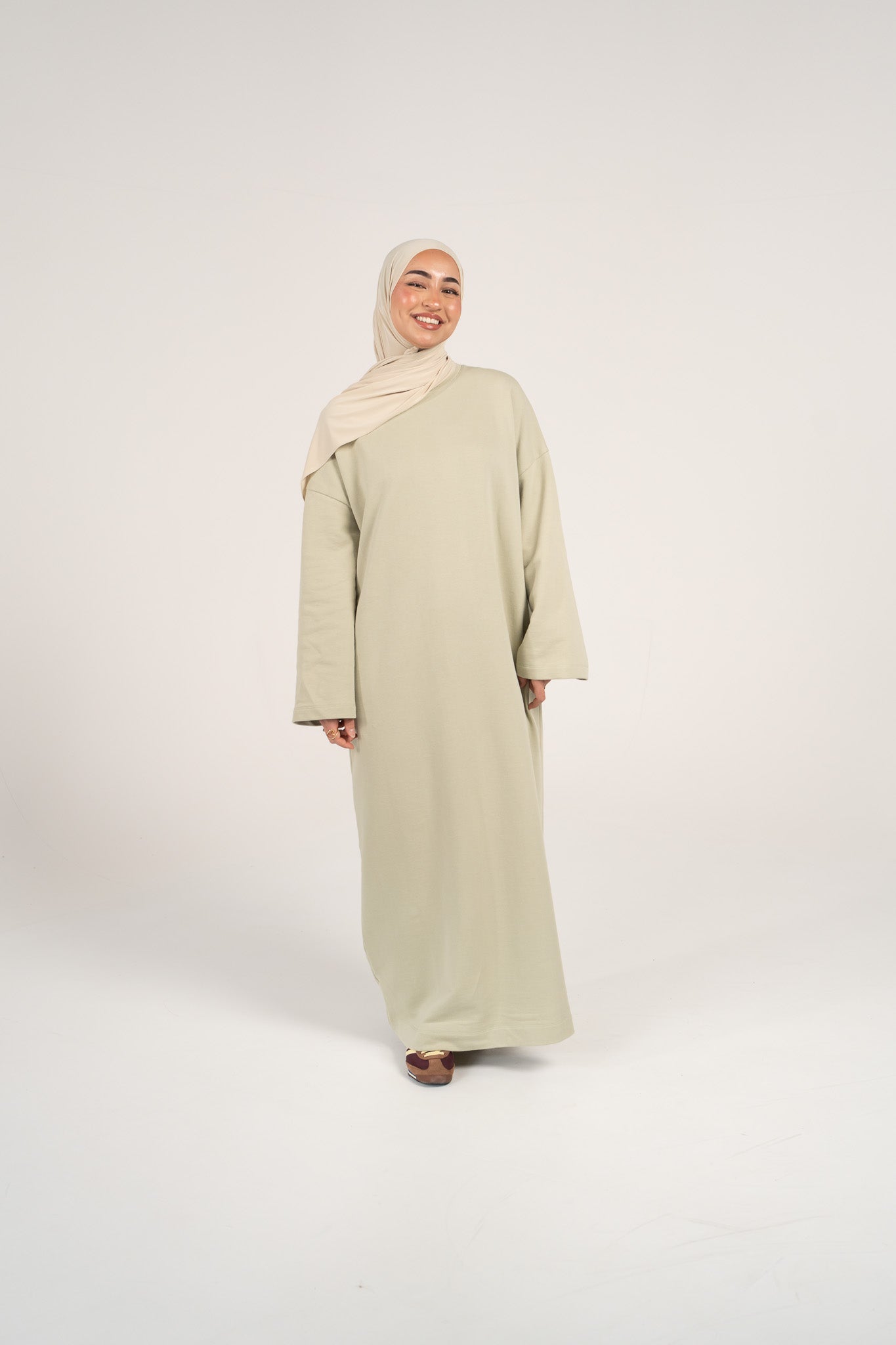 Kleid Essential Matcha