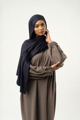 Jersey-Hijab MINI, Dunkelblau
